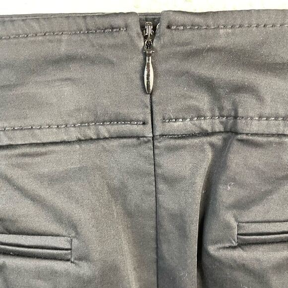 LOFT Black Midi Skirt Size 8 EUC - Picture 4 of 5